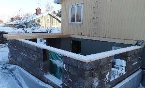 utbyggnad i anslutning till källare redigerad