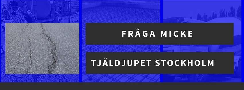Hur långt ner går tjälen i Täby Hur långt ner går tjälen i Täby