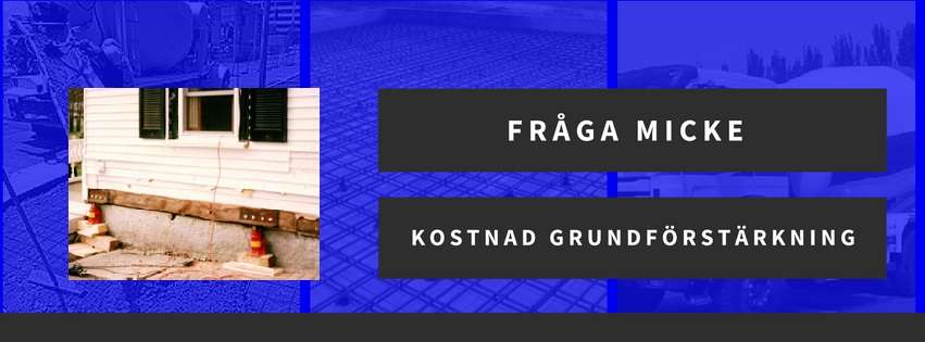 Kostnad grundförstärkning från Stabtech