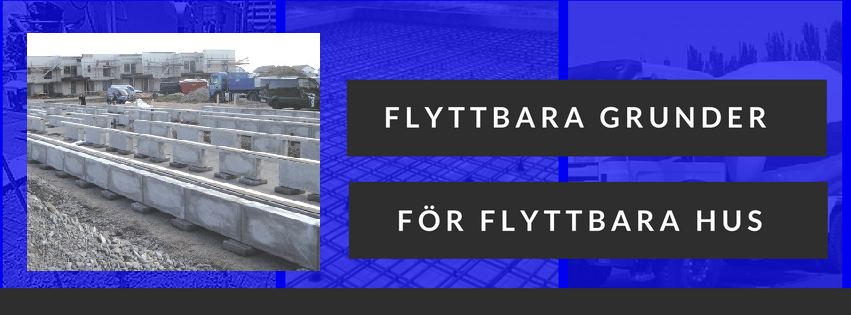 Flyttbara grunder för flyttbara hus