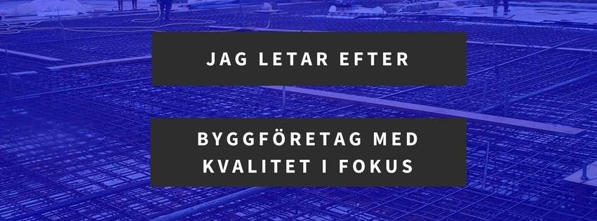 kvalitetsbyggare